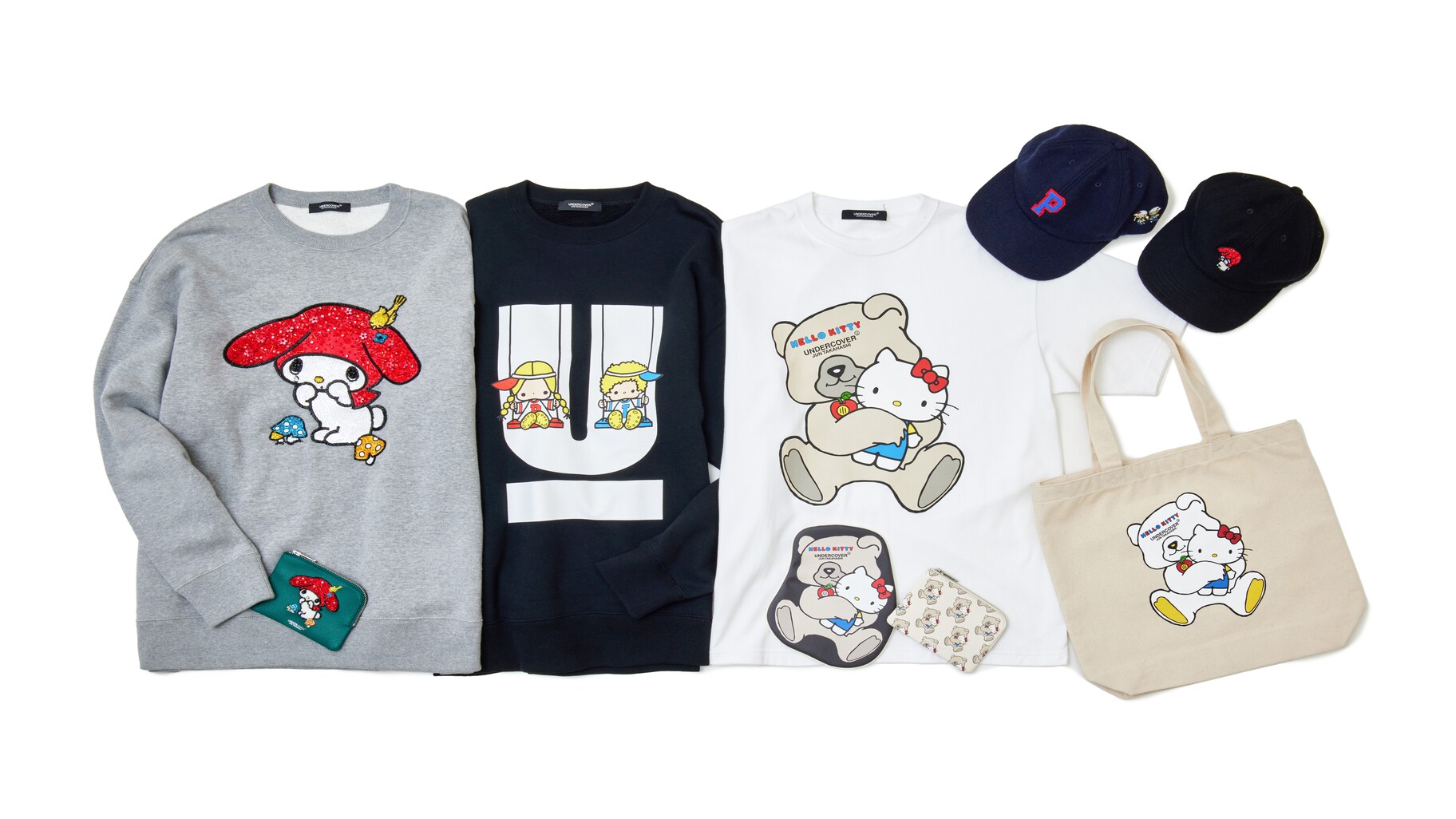 UNDERCOVER」からサンリオキャラクターのコラボアイテムが登場！｜サンリオ