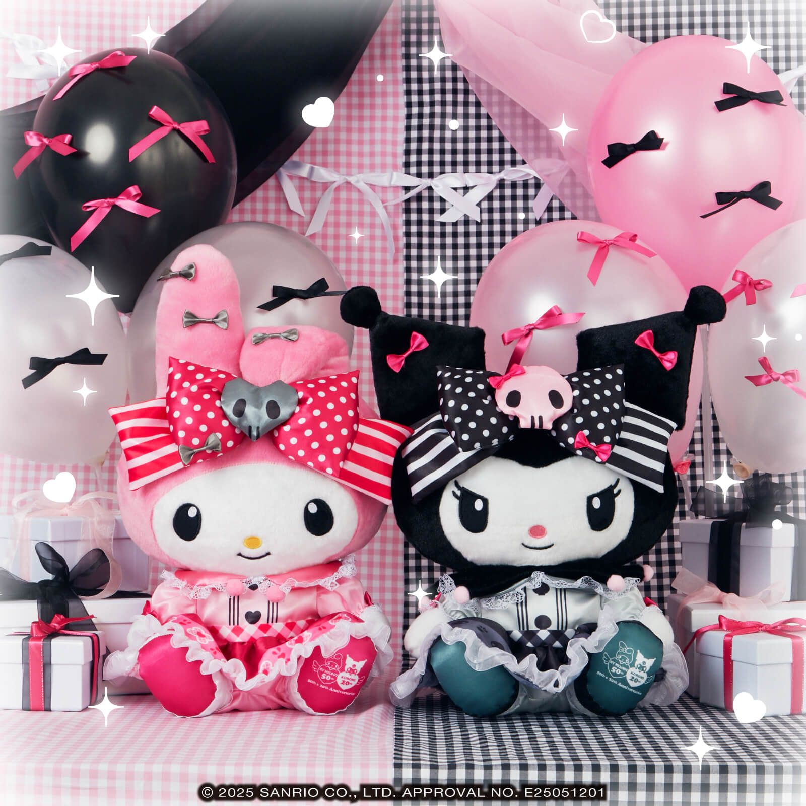 ハズレなしのHappyくじに「My Melody＆Kuromi 50th＆20th