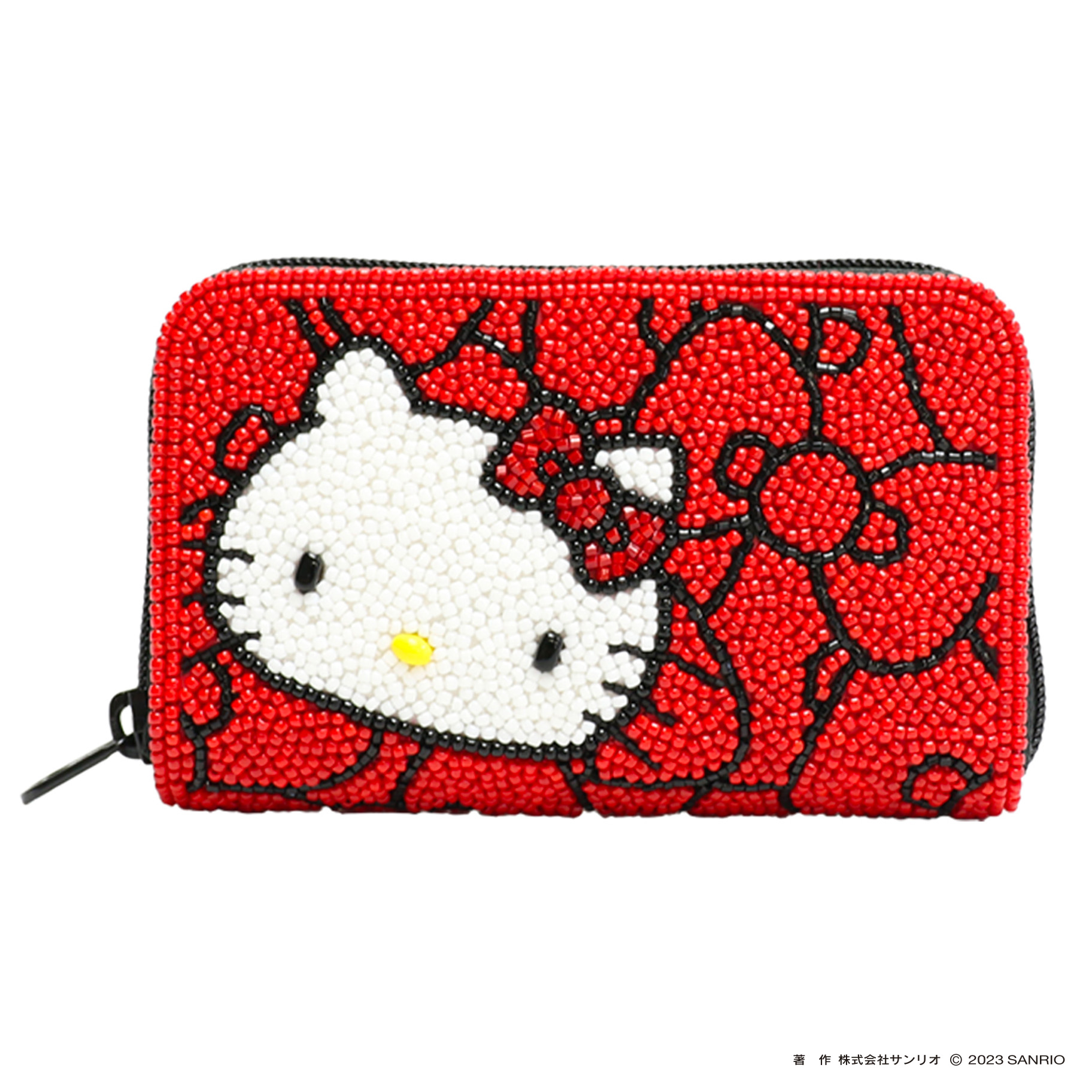 完全受注生産！ハローキティのビーズ刺繍財布が登場☆｜サンリオ