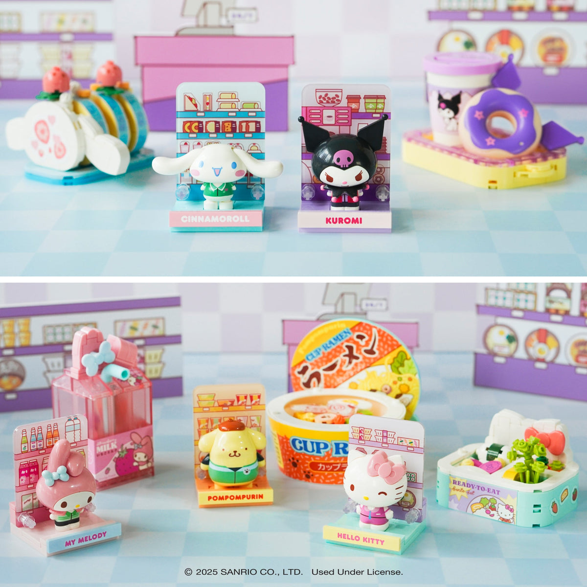 My Melody Konbini Building Blocks Set (Strawberry Milk)