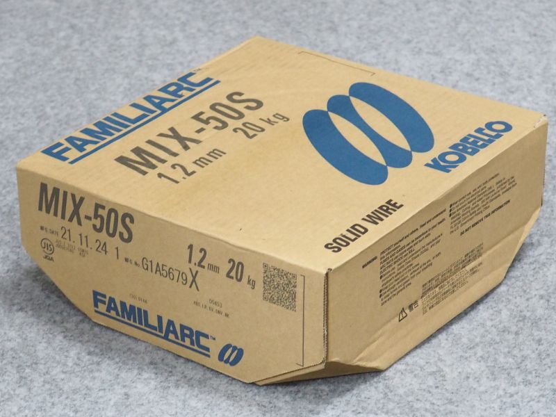 混合ガス用（マグ材料） MIX-50S 1.2mm-20kg 神戸製鋼所 - 溶接用品
