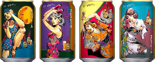 ヱビスビール 荒木飛呂彦描き下ろしデザイン缶」第2弾 9月17日(水)数量