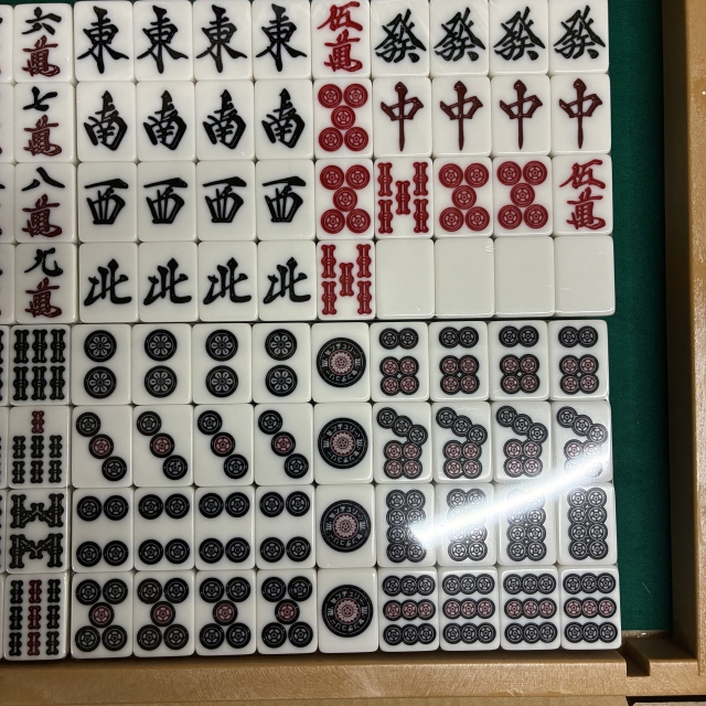 送料無料】全自動麻雀卓用麻雀牌 センチュリーBG牌 ※返品不可 / 全自動