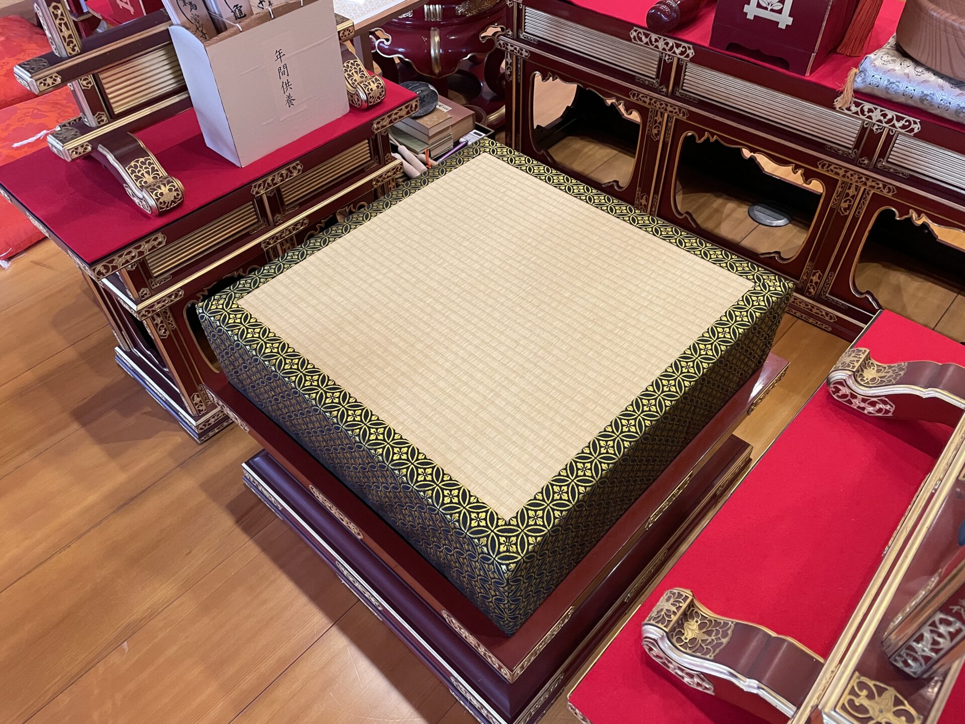 274金七宝四方縁座台 | 山口県山口市の笹川畳店 | 畳ドクター認定店