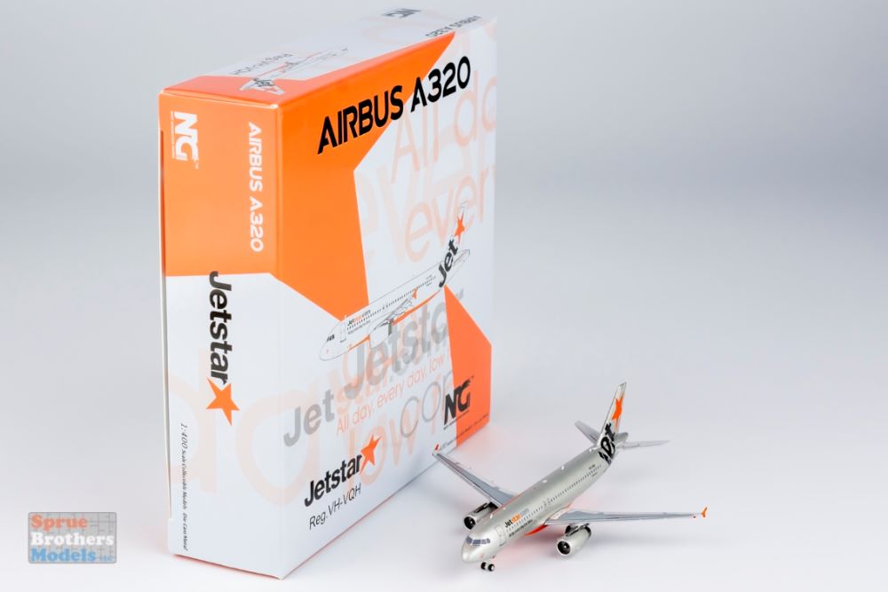 NGM15013 1:400 NG Model Jetstar Airbus A320-200 Reg #VH-VQH (pre