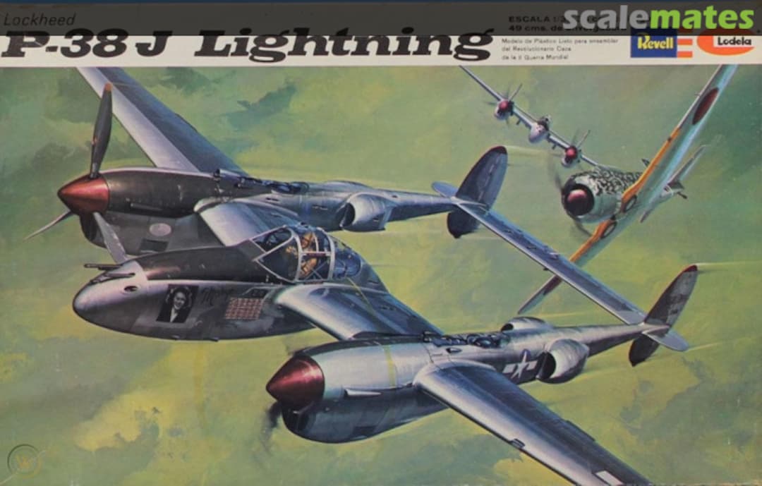 Lockheed P-38J Lightning, Revell/Lodela H-280 (1970)