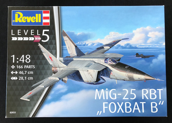 Revell MiG-25 RBT Foxbat B 1:48 - build review - Scale Modelling Now