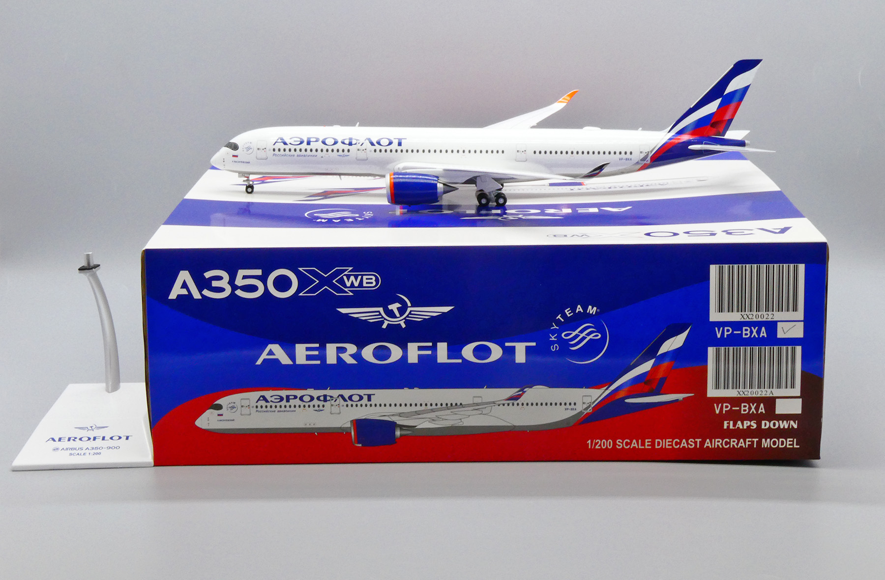 ScaleModelStore.com :: JC Wings 1:200 - XX20022 - Aeroflot Airbus