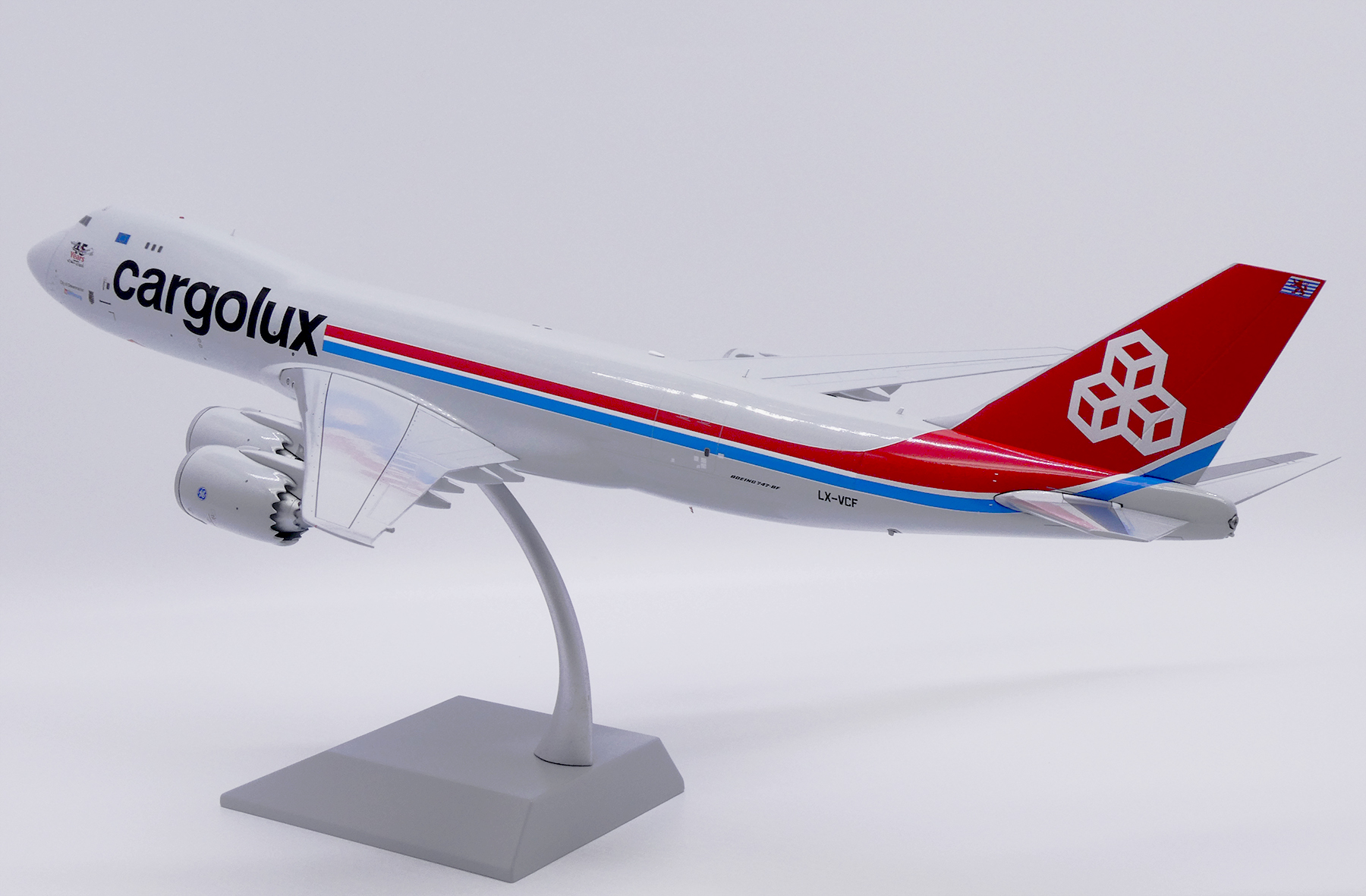 カーゴルクス航空 CV B747-8F LX-VCA 貨物機模型 ハ