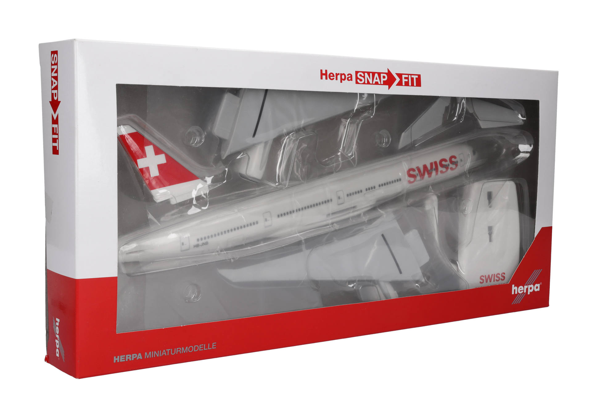 ScaleModelStore.com :: Herpa Snap-Fit 1:200 - 610698-001 - SWISS