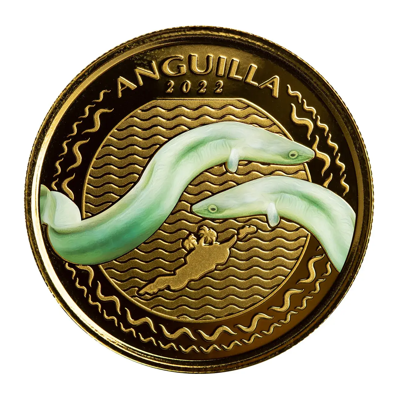 2022 EC8 Anguilla 1 oz Gold Coin