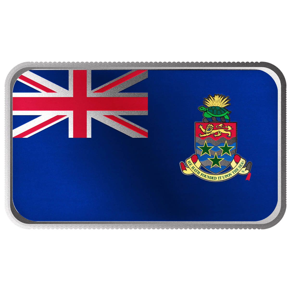 Shop Cayman Islands Country Flag 1 Troy Ounce 999 Fine Silver