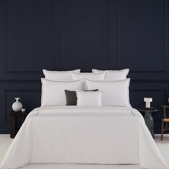 Yves Delorme Alienor Embroidered Duve | Seymour's Home
