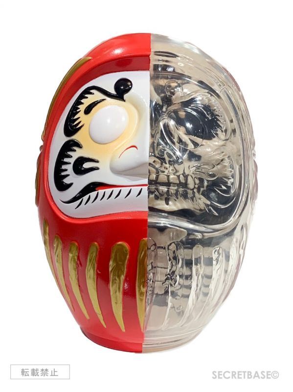 DARUMA SKULL X-RAY FULL COLOR RED Ver. - SECRET BASE ONLINE STORE