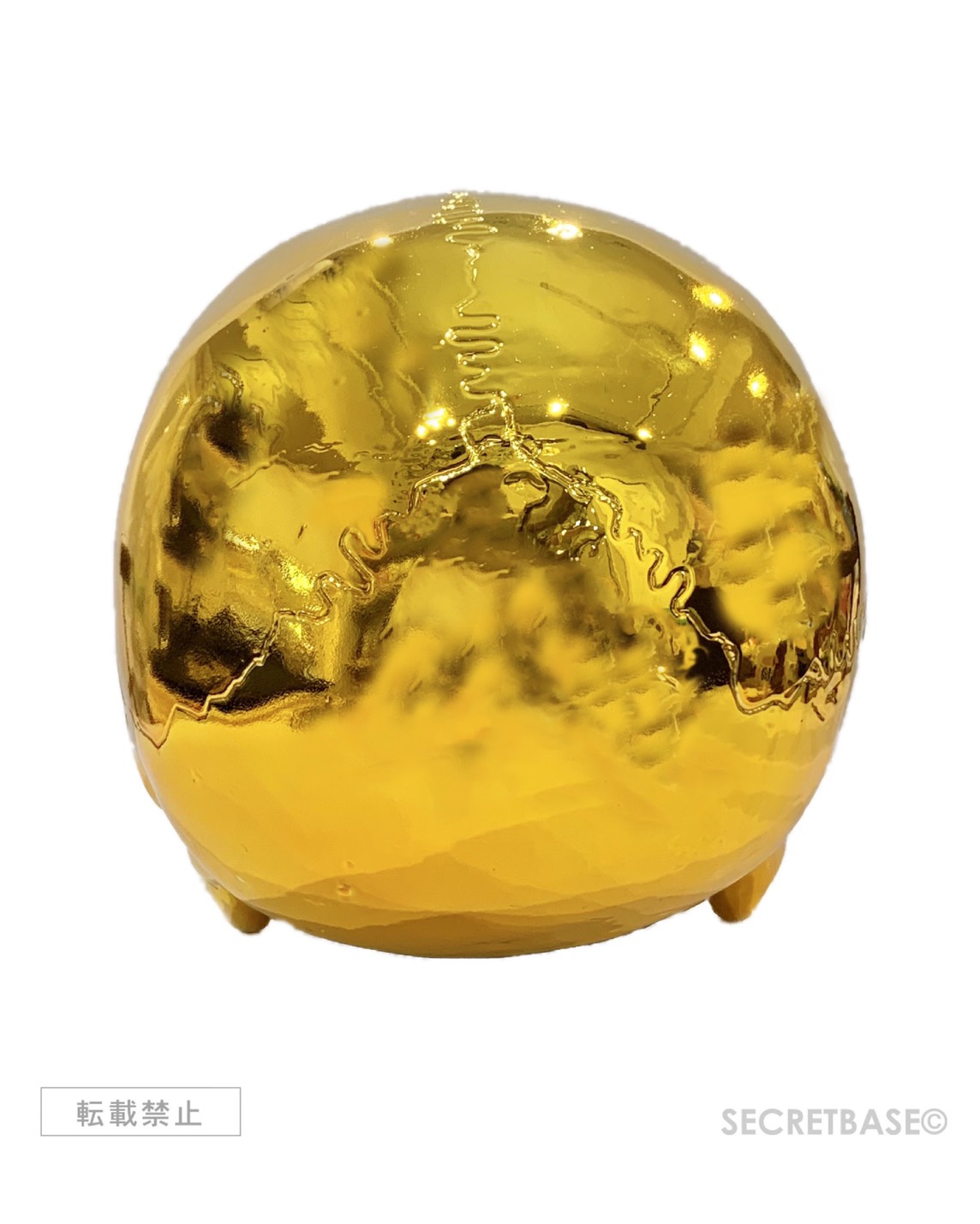 1/1 SKULL HEAD CHROME GOLD Ver. [RESTOCK] - SECRET BASE ONLINE STORE