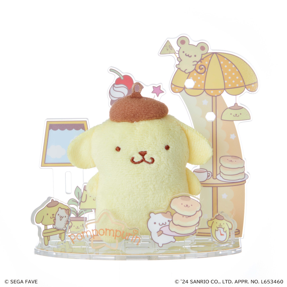 アクぬい サンリオキャラクターズ ポムポムプリン｜セガ フェイブ トイ