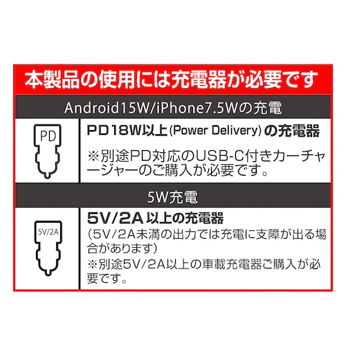 ダブルホールドスマホホルダーAC | カー用品のセイワ