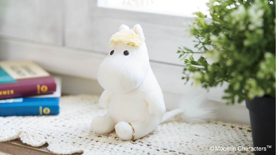 ムーミン】手のひらぬいぐるみ スノークのおじょうさん | ぬいぐるみの