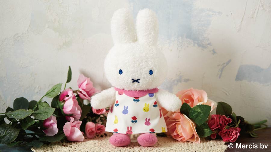 ディック・ブルーナ】MIFFY and ROSE ぬいぐるみ/マスコットキー