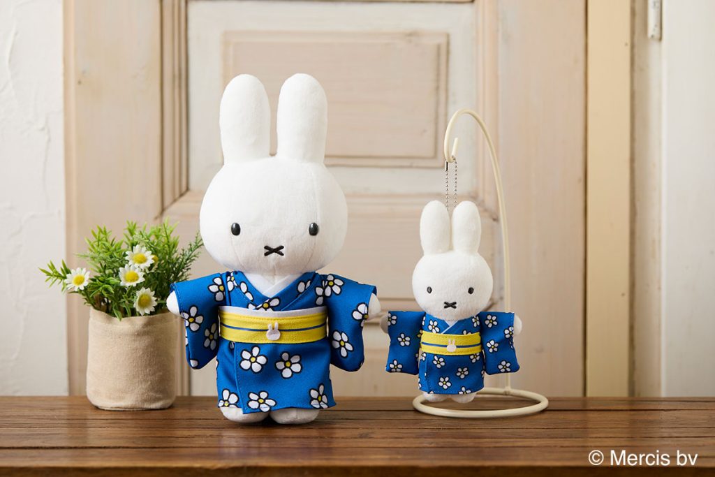 ブルーナ】ジャパネスクミッフィー 着物 バースデー花柄 ぬいぐるみ