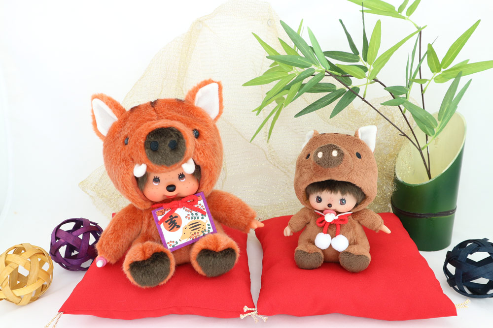 干支 「亥」 モンチッチ 2019 | ぬいぐるみのセキグチ