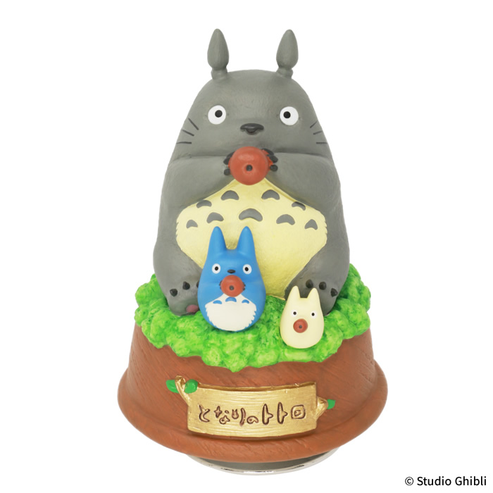 スタジオジブリ 】となりのトトロ 磁器オルゴール トトロ ホーホー