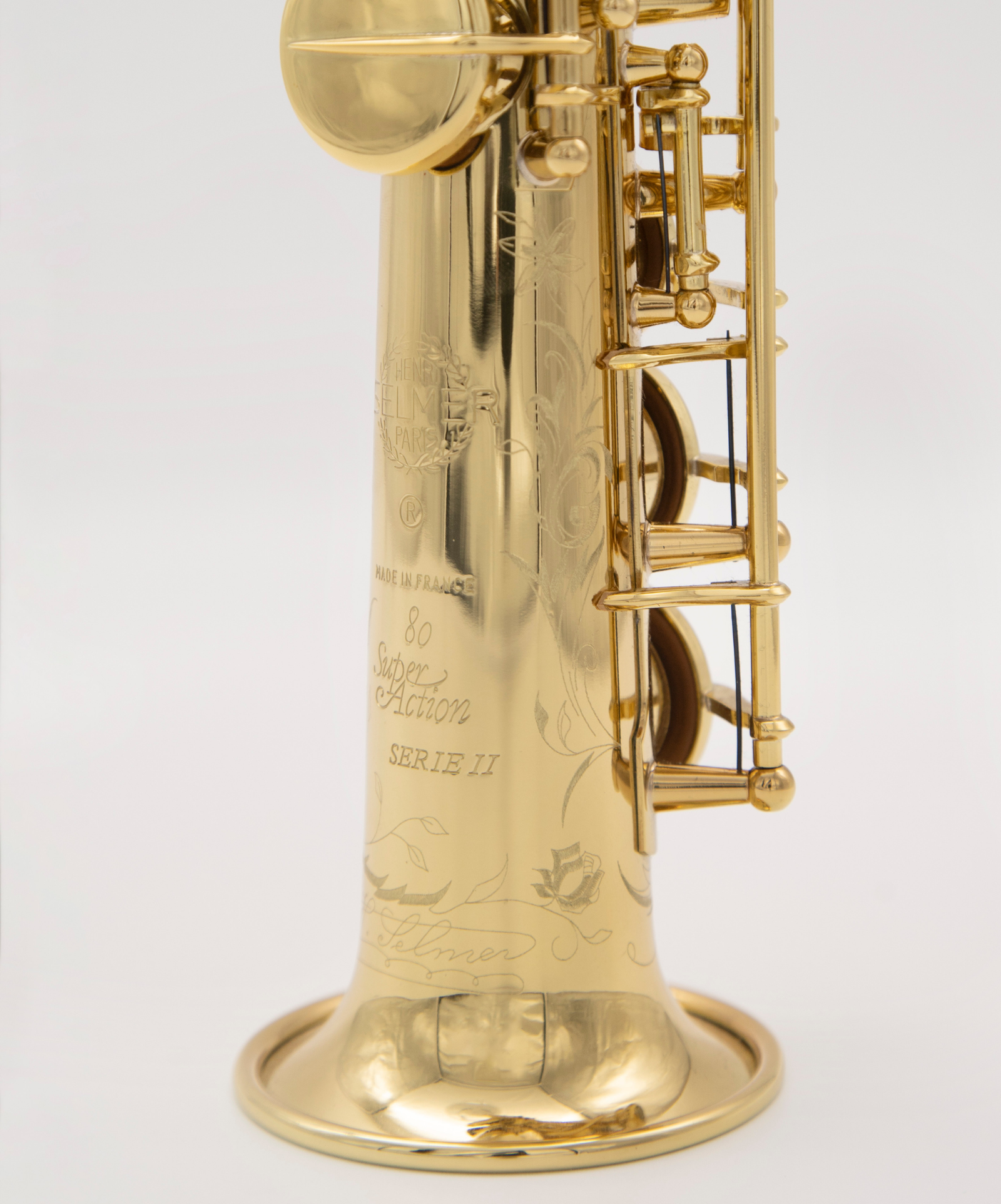 Henri SELMER Paris - Super Action 80 Series II sopranino saxophone