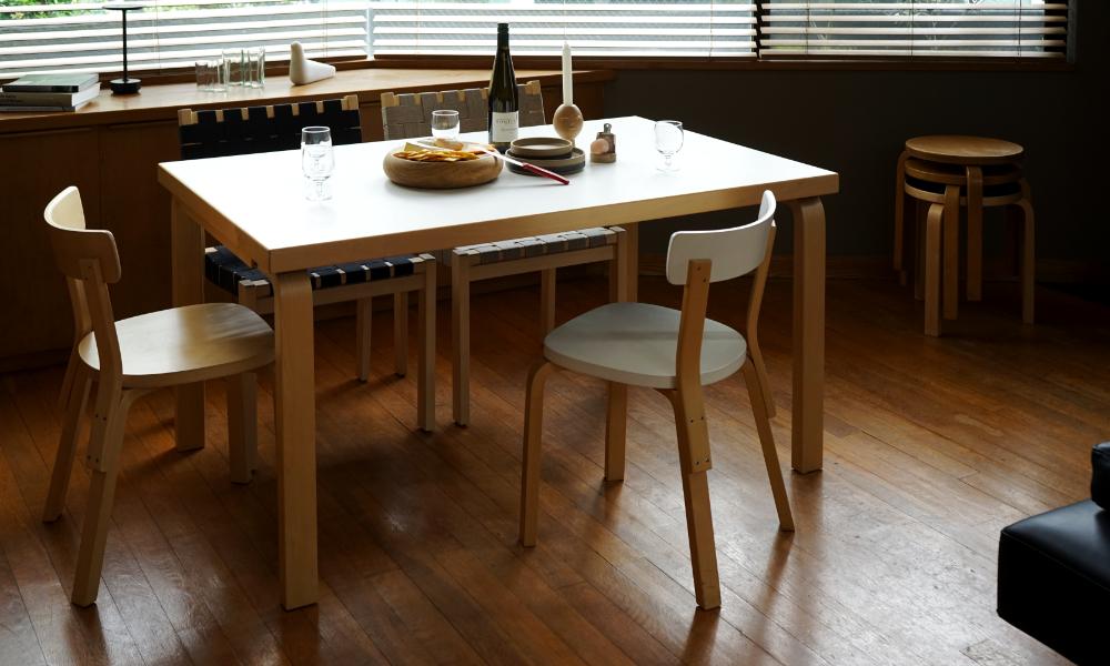テーブル 81B W120×D75cm / バーチArtek（アルテック） | 公式通販