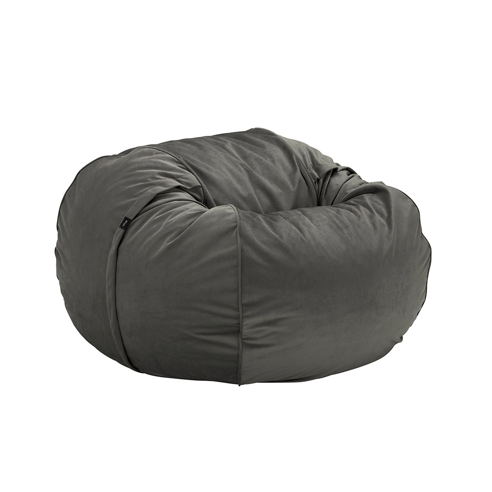 フェットサックM / ベルベット ダークグレーvetsak（フェットサック