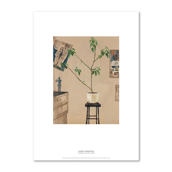 ルイジアナ近代美術館ポスター / Artifacts with Ficus (2021) / Mamma