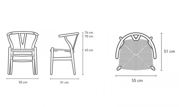 Yチェア CH24 SOFT / スレートCarl Hansen & Son（カール・ハンセン
