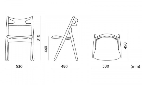 CH29P ソーバックチェア / オーク材 オイル仕上げ SIF90Carl Hansen