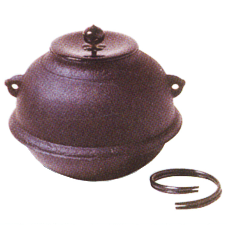 茶道具 風炉釜（ふろがま） 志きの釜 真形釜 （風炉用に） | 千年の