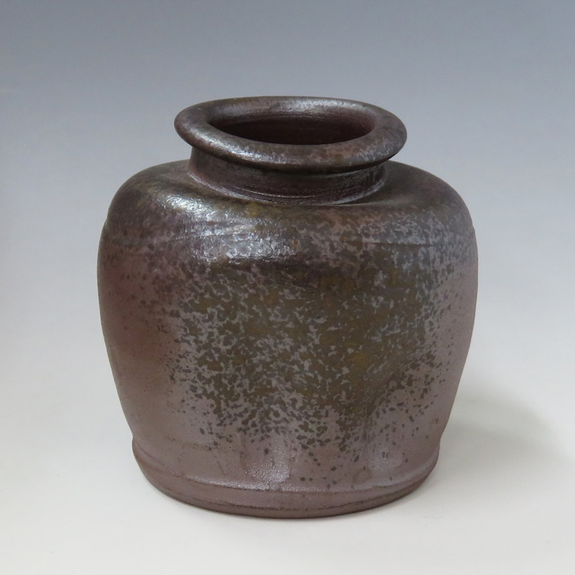 茶道具 花入（はないれ） 蹲花入（うずくまる） 備前 陶峰 | 千年の