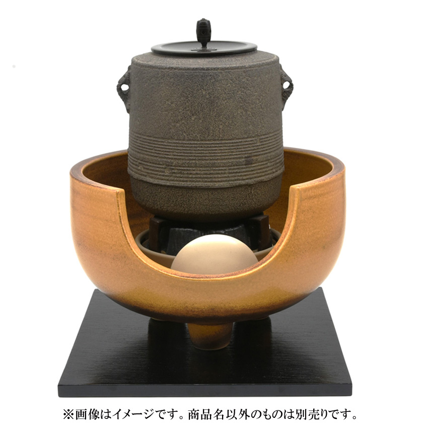 茶道具 風炉釜（ふろがま） 筒釜 七徳 鵬雲斎好写 菊池 政光 | 千年の