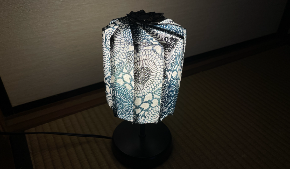京表具が生んだ新たなランプシェード。