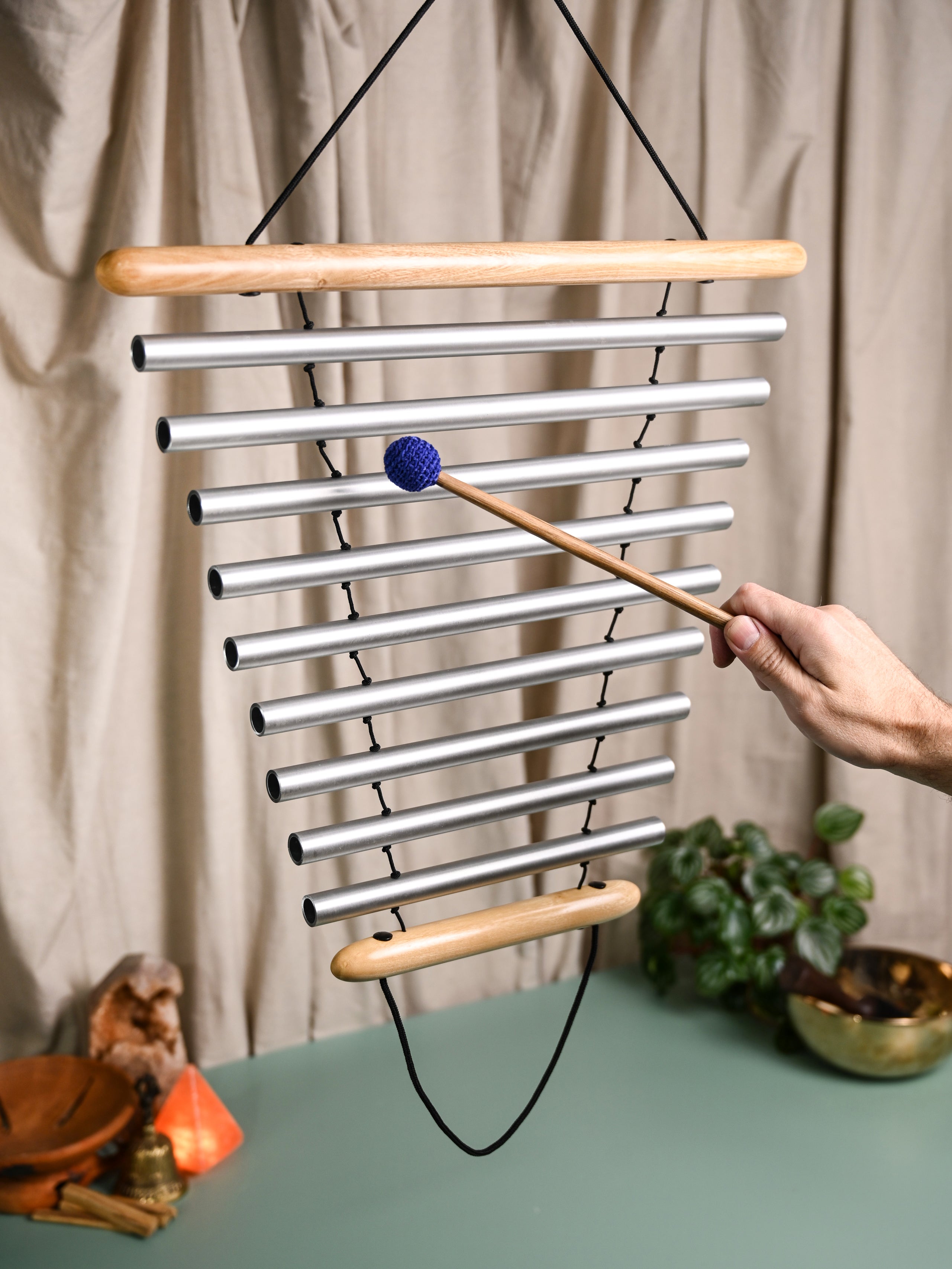 Swinging Chimes 9 Bar 256 Hz | mmch16-Fire | Shamans Market