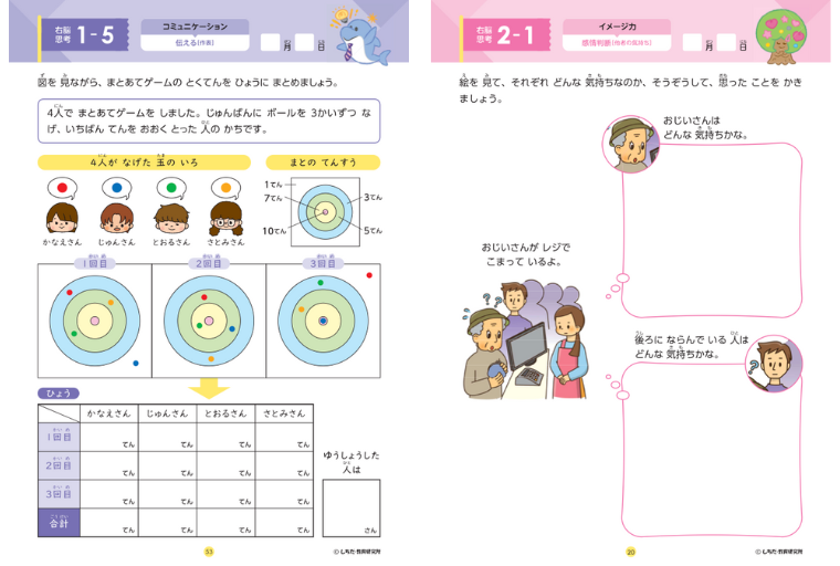 小学生プリント右脳思考2【プリント教材】 | 七田式公式通販