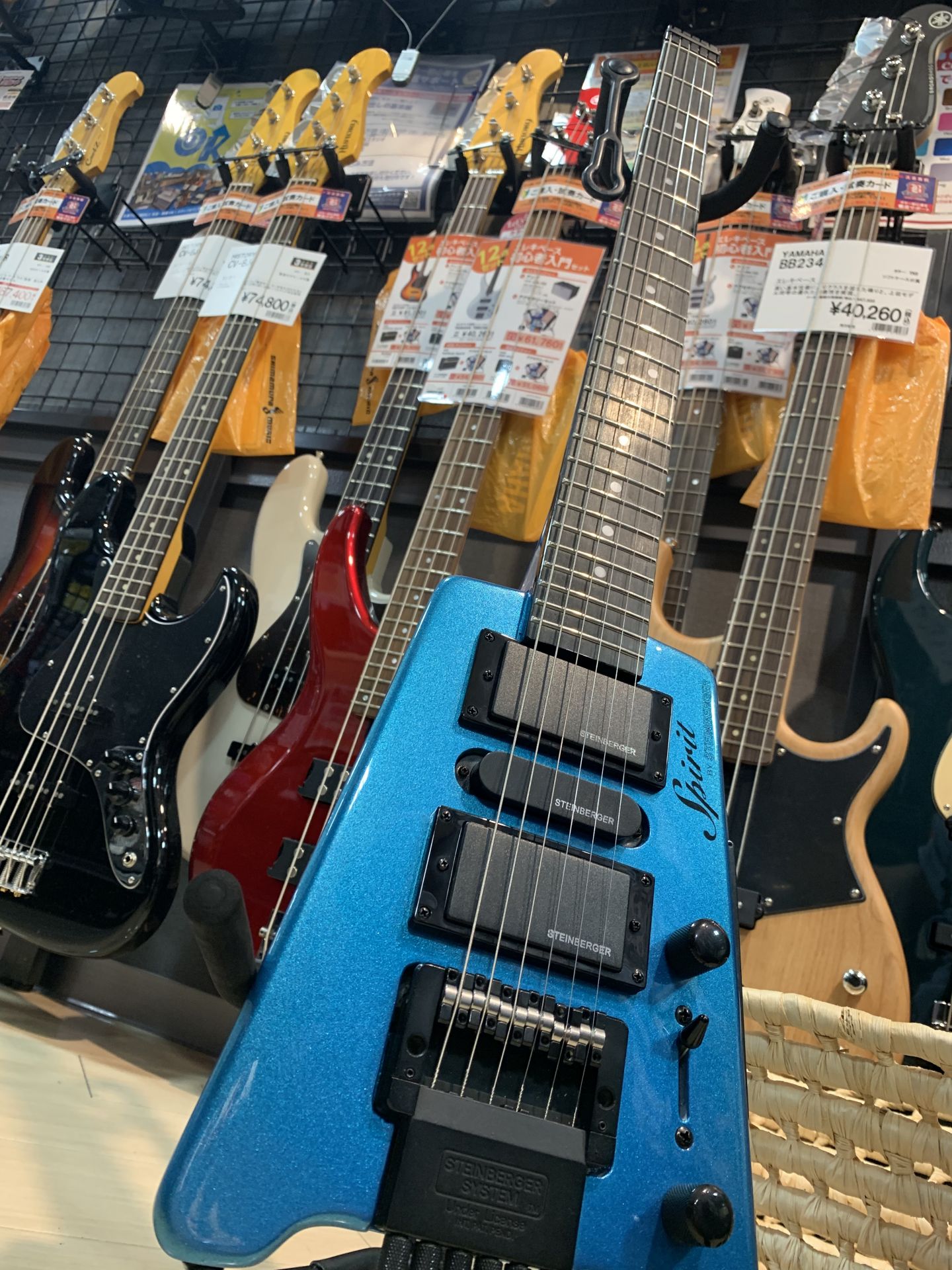 エレキギター紹介】 STEINBERGER”SPIRIT GT-PRO STD” ヘッドレスギター