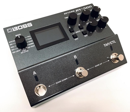 エフェクター】BOSS話題の新製品「RV-500」&「MD-500」が入荷！｜島村