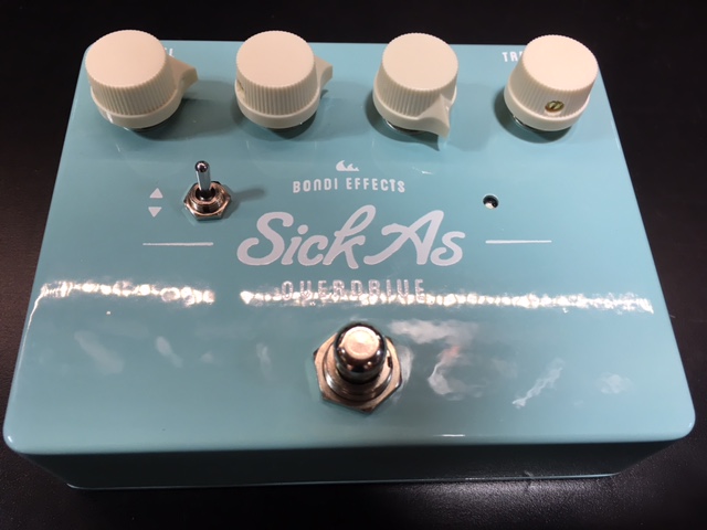 アメリカのハンドメイドペダルブランドBONDI Effects『Sick As