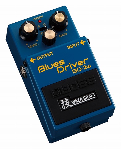 エフェクター】BOSSより「技 Waza Craft」 BD-2W・DM-2W・SD-1Wが