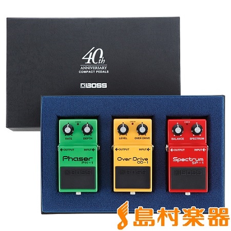 エフェクター】BOSS 40TH ANNIVERSARY BOX SET今購入のチャンスです