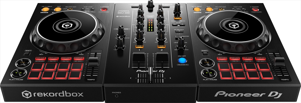 Pioneer DJ DDJ-400| rekordbox dj 専用2チャンネルDJコントローラー