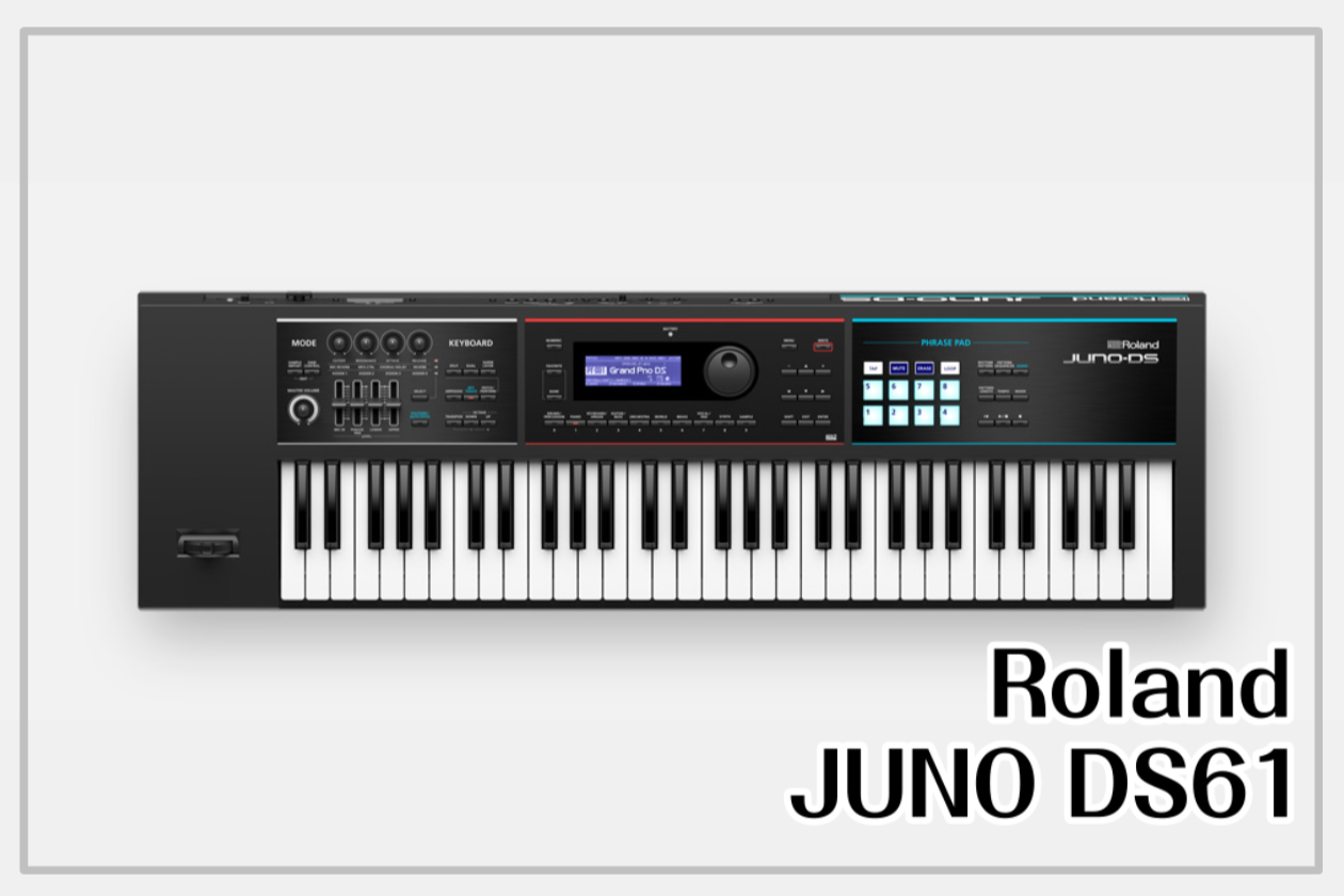在庫アリ】Roland JUNO-DS61 展示中｜島村楽器 イオンモール八幡東店