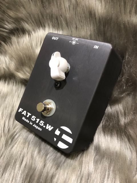 コンパクトエフェクター】FAT 『515.W/ Fixed Wah』入荷しました