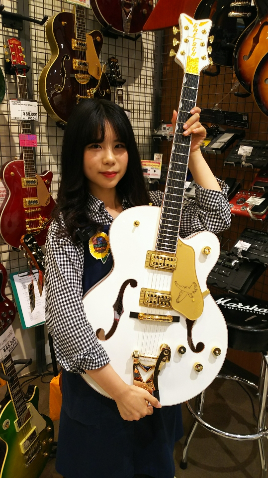 エレキギター：新入荷】GRETCH（グレッチ）のフラッグシップ、ホワイト