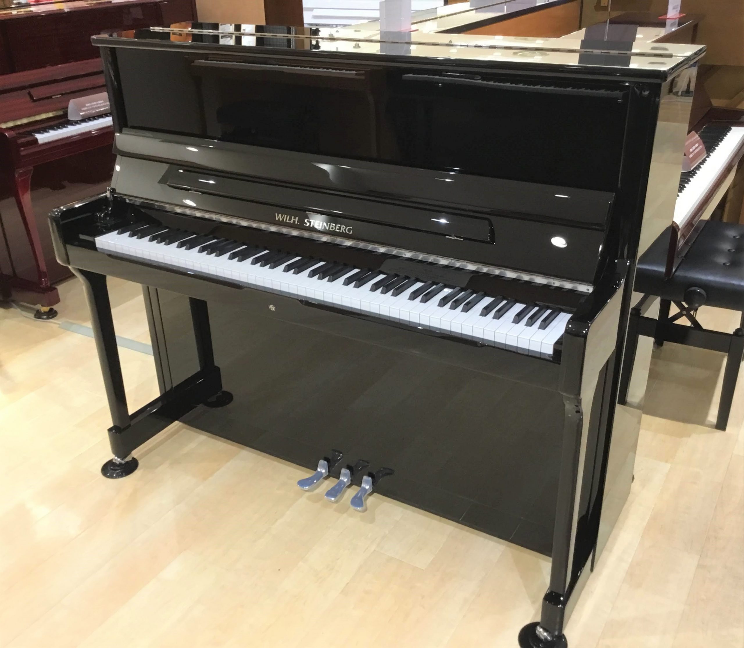アップライトピアノ新製品】ドイツのピアノブランド「WILTH.STEINBERG