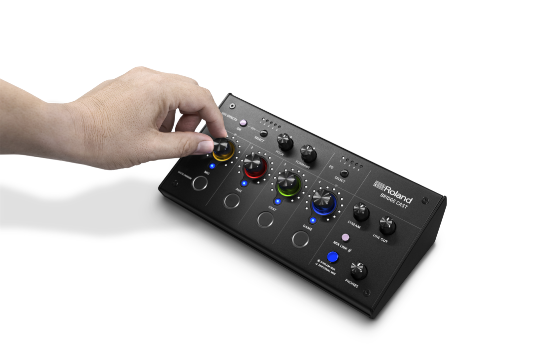新製品】Roland BRIDGE CAST | ゲーム配信のために設計された