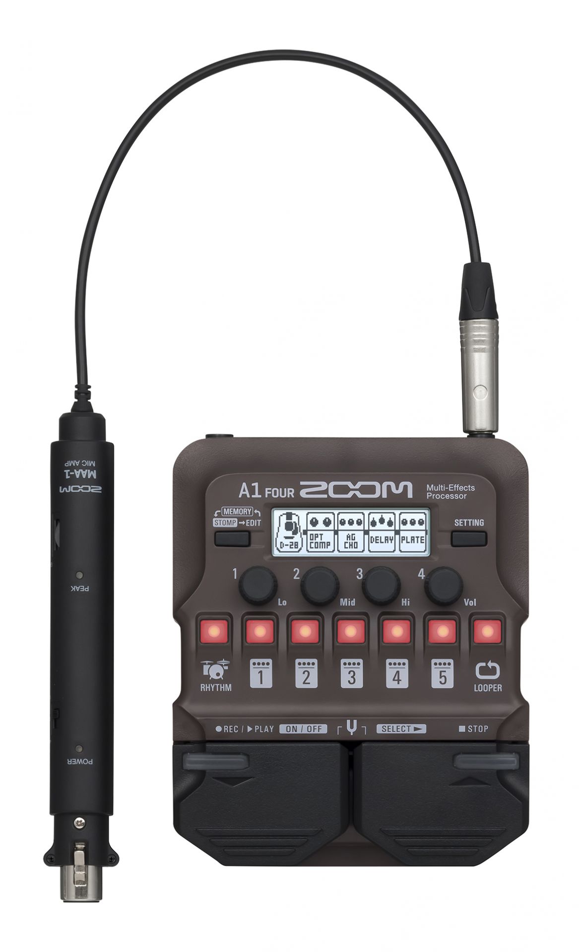 マルチエフェクター】ZOOM “A1 FOUR” “A1X FOUR”｜島村楽器 アミュ